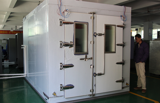 Small Programmable Environmental Walk-in Chamber / Room With LCD Touch Panel