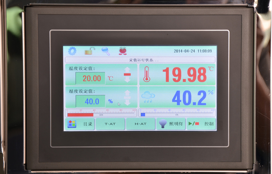 Small Programmable Environmental Walk-in Chamber / Room With LCD Touch Panel