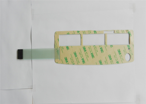 PET / PC Metal Dome Waterproof Membrane Switch With Texture Surface