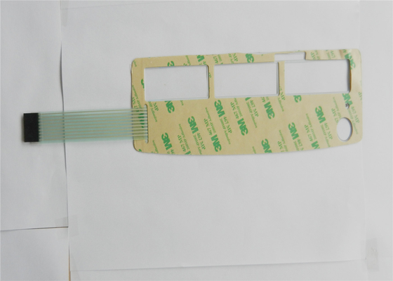 PET / PC Metal Dome Waterproof Membrane Switch With Texture Surface