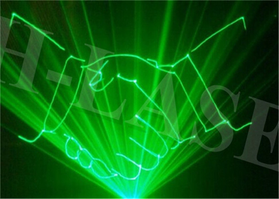 Single Green Laser Light Projector With 4G SD Card LCD Display