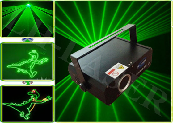 Single Green Laser Light Projector With 4G SD Card LCD Display