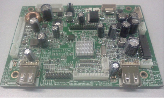 MP4/AVI/DIVX 単一のスリップのための完全な HD の広告の表示 LCD PCB 板-スクリーン